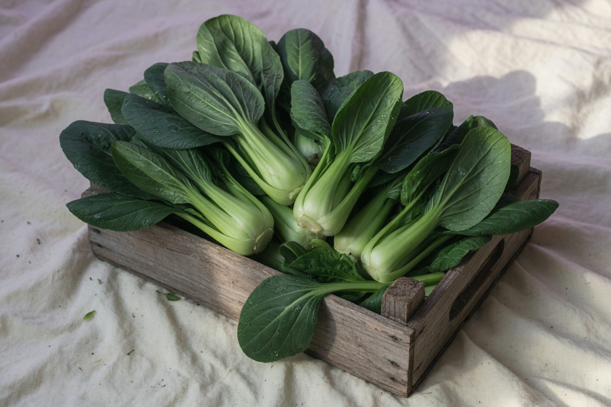 綠禾蔬菜綜合農場種植的產銷履歷不結球白菜（青梗白菜）